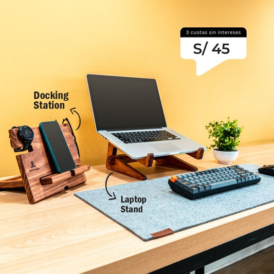 Pack | Laptop Stand + Docking Station