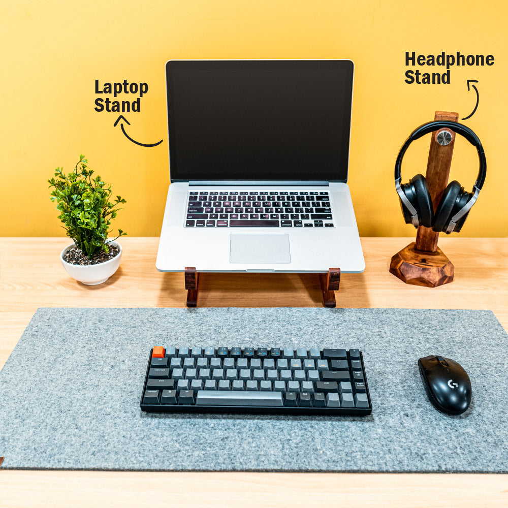 Pack | Laptop Stand + Headphone Stand